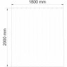 Шторка для ванной WASSERKRAFT ODER SC-30501