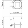 Стакан WASSERKRAFT LEINE К-5028 K-5028